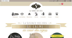 Desktop Screenshot of lasourcedesfees.fr